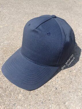 🆕𝖴𝖲𝖠 𝖠𝖯𝖯𝖠𝖱𝖤𝖫𝖲 Six-Panel Baseball Cap Black